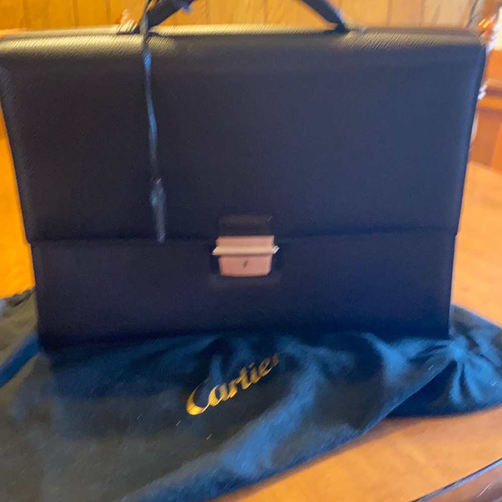 Laptop bag by Cartier